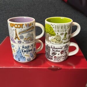 Disney Magic Kingdom Been There Series Starbucks Set